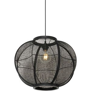 Oosterse hanglamp zwart 48 cm - Rob