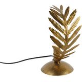Vintage tafellamp goud 12,5 cm - Botanica