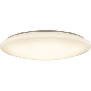 QAZQA Extrema - Moderne LED Dimbare Plafondlamp met Dimmer - 1 Lichts - 800 Mm - Wit - Woonkamer