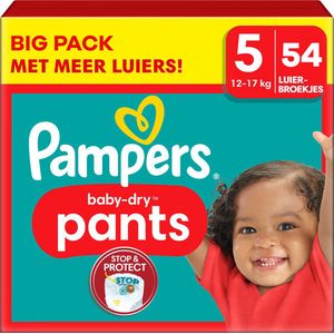 Pampers - Baby Dry Pants - Maat 5 - Big Pack - 54 stuks - 12/17KG