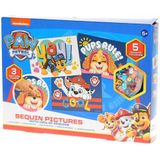 Nickelodeon - Paw Patrol - Fotomozaïekset met Pailletten - 3+