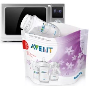 Philips Avent - Microgolf Sterilisatie Zakjes - Snel Steriliseren - 5 stuks