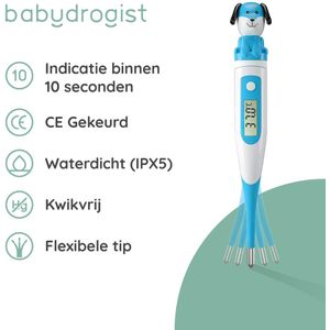 Babydrogist - Digitale Baby Thermometer - Hond - Flexibele Tip