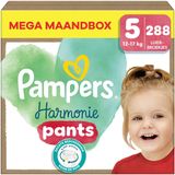 Pampers - Harmonie Pants - Maat 5 - Mega Maandbox - 288 stuks - 12/17 KG
