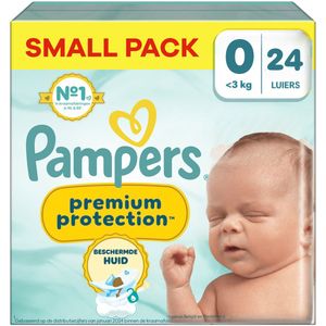 Pampers - Premium Protection - Maat 0 - Small Pack - 24 luiers - Premature luiers
