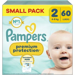 Pampers - Premium Protection - Maat 2 - Small Pack - 60 Stuks - 4-8 kg