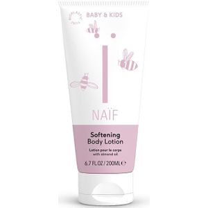 Naïf Care - Softening Bodylotion - 3x200 ml - Met natuurlijke katoenzaad olie - Voordeelverpakking