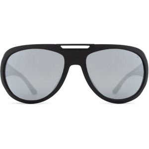 Bogner 67606 6100 62 - rechthoek zonnebrillen, unisex, zwart, spiegelend