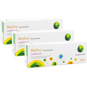 MyDay daily disposable Multifocal CooperVision (90 lenzen) - daglenzen, silicone hydrogel multifocale sport, Stenfilcon A