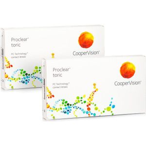 Proclear Toric XR CooperVision (6 lenzen) - maandlenzen, torisch, Omafilcon A, Omafilcon B