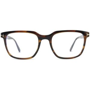 Tom Ford Ft5818-B 050 53 - zonnebrillen, rechthoek, unisex, bruin