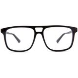 Gucci Gg1035O 001 55 - brillen, vierkant, mannen, zwart