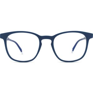 Barner Screen Dalston Navy Blue - computerbrillen, vierkant, unisex, blauw