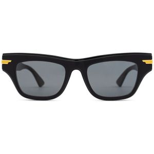 Bottega Veneta Bv1122S 001 51 - cat eye zonnebrillen, vrouwen, zwart