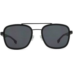 Hugo Boss 1486/S 003 2K 54 - vierkant zonnebrillen, unisex, zwart