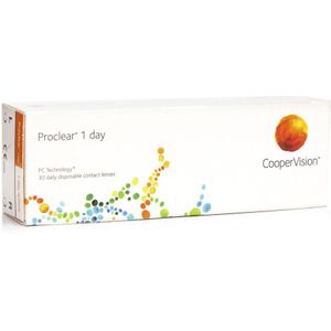 CooperVision - Proclear 1 Day - Daglenzen - Transparant - 30 Stuks