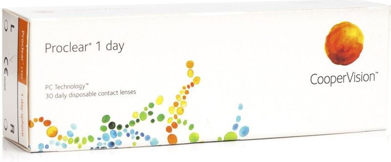 CooperVision - Proclear 1 Day - Daglenzen - Transparant - 30 Stuks