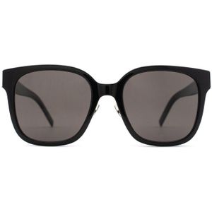 Saint Laurent SL M105/F 001 55 - vierkant zonnebrillen, vrouwen, zwart