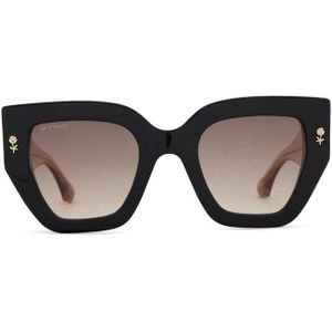 Etro 0010/S 71C HA 50 - vierkant zonnebrillen, vrouwen, zwart