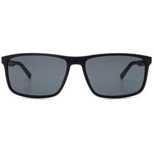 Tommy Hilfiger TH 1675/S 003 IR 59 - rechthoek zonnebrillen, mannen, zwart