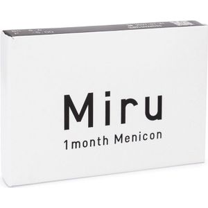 Miru (6 lenzen) - maandlenzen, silicone hydrogel sferische en asferische, Asmofilcon A