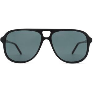 Gucci Gg1156S 001 57 - piloot zonnebrillen, unisex, zwart