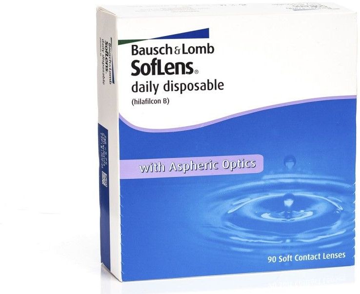 +0.50 - SofLens® Daily Disposable - 90 pack - Daglenzen - BC 8.60 - Contactlenzen