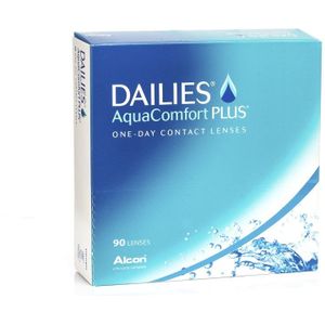 +2.50 - DAILIES® AquaComfort PLUS® - 90 pack - Daglenzen - BC 8.70 - Contactlenzen