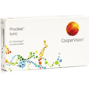 CooperVision - Proclear Toric - Maandlenzen - 6 Lenzen - Omafilcon A - Omafilcon B