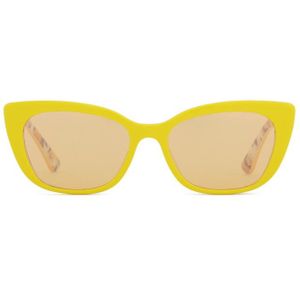 Dolce & Gabbana Junior 0DX 4427 34437J 49 - cat eye zonnebrillen, kinderen, geel, spiegelend
