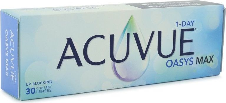Acuvue - Oasys Max 1-Day - Daglenzen - 30 Lenzen - Silicone Hydrogel
