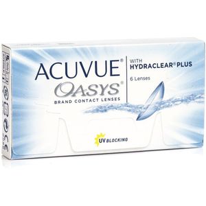 +4.50 - ACUVUE® OASYS with HYDRACLEAR® PLUS - 6 pack - Weeklenzen - BC 8.80 - Contactlenzen