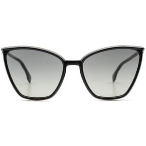 Fendi FF 0433/G/S 807 9O 60 - cat eye zonnebrillen, vrouwen, zwart