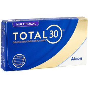 Total30 Multifocal (6 lenzen) - maandlenzen, silicone hydrogel multifocale, Lehfilcon A