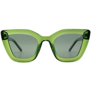 Meller Azalee All Olive - cat eye zonnebrillen, vrouwen, groen, polariserend