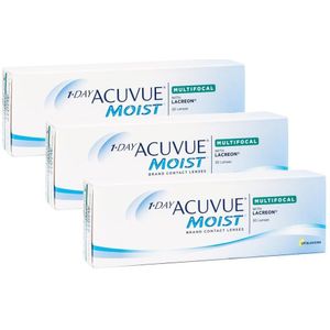 1-Day Acuvue Moist Multifocal (90 lenzen) - daglenzen, multifocale sport, Etafilcon A