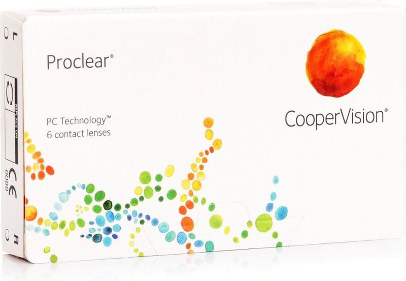 Proclear - Maandlenzen - 6 Lenzen - Sferische en Asferische - Omafilcon A en B