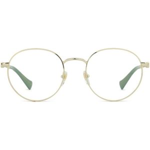 Gucci Gg1594O 002 52 - brillen, rond, vrouwen, goud
