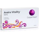 CooperVision - Avaira Vitality Toric - Maandlenzen - 6 Lenzen - Torisch Silicone Hydrogel