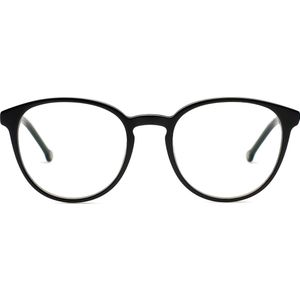 Lentiamo - Sandro Deep Black - Computerbrillen - Zwart - Rond - Unisex