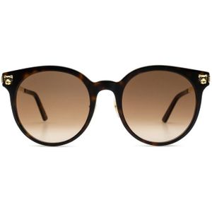 Cartier Ct0245Sk 002 55 - rond zonnebrillen, vrouwen, bruin
