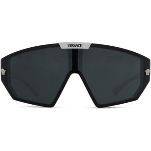 Versace 0VE 4461 314/87 47 - rechthoek zonnebrillen, unisex, wit