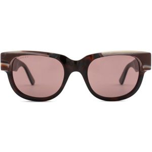 Gucci Gg1165S 002 53 - vierkant zonnebrillen, unisex, bruin