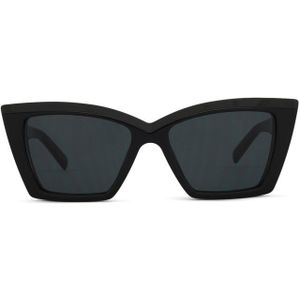 Saint Laurent SL 657 001 54 - cat eye zonnebrillen, vrouwen, zwart