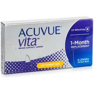 Acuvue Vita for Astigmatism - Maandlenzen - Torisch - Silicone Hydrogel - 6 Lenzen
