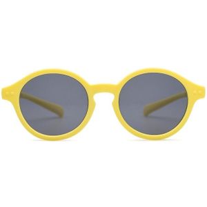 Izipizi Sun Kids+ #D Lemonade (voor 3 - 5 jaar) - rond zonnebrillen, kinderen, geel, polariserend