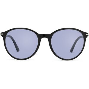 Persol Po3350S 95/Gg 56 - rond zonnebrillen, vrouwen, zwart, meekleurend