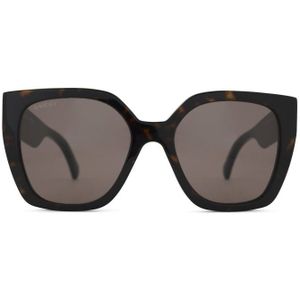 Gucci Gg1300S 002 55 - vierkant zonnebrillen, vrouwen, bruin