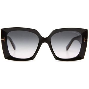 Tom Ford Jacquetta Ft0921 01B 54 - vierkant zonnebrillen, vrouwen, zwart