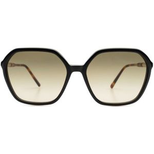 Lacoste L962S 001 60 - vierkant zonnebrillen, vrouwen, zwart